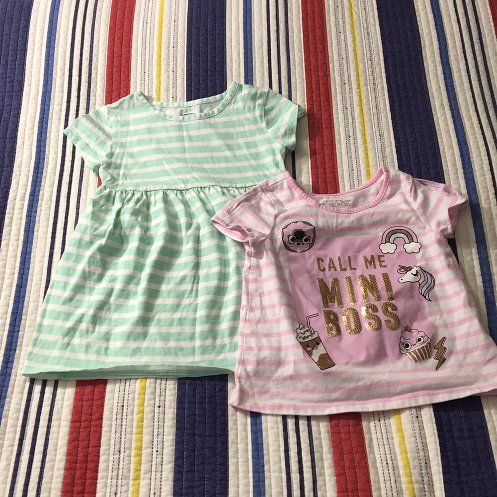 2T Dress & Tee Bundle 🥰